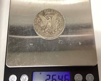 1890-O Morgan silver dollar U.S. 90.0 silver coin New Orleans mint