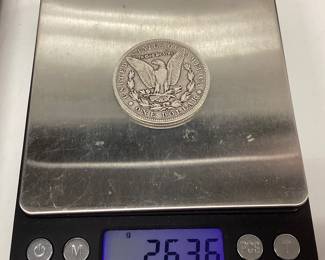 1899-O Morgan silver dollar U.S. 90.0 silver coin New Orleans mint