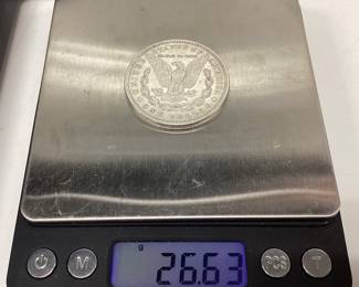  1921-D Morgan silver dollar U.S. 90.0 silver coin Denver mint