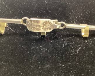 VINTAGE STERLING SILVER NAJA PENDANT WITH CHAIN SILVERSMITH JOSE MARMOLEJO 54.63 GRAMS