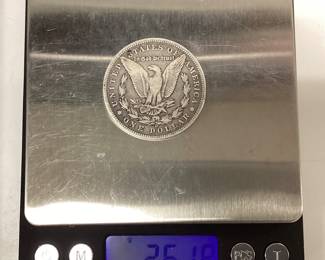 1890-O Morgan silver dollar U.S. 90.0 silver coin New Orleans mint