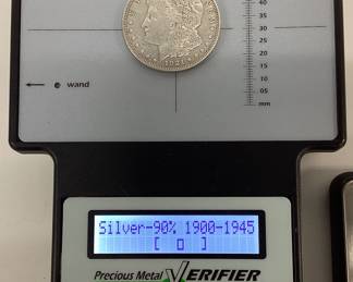 1921-D Morgan silver dollar U.S. 90.0 silver coin Denver mint