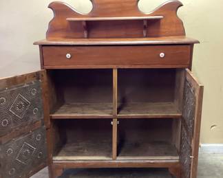 ANTIQUE PIE SAFE 40L x 14w x 54h