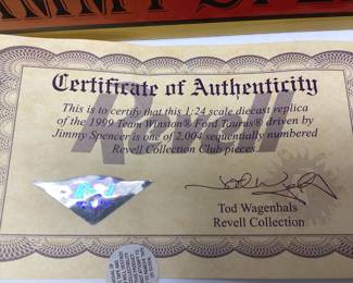 2 DIE-CAST JIMMY SPENCER #23 SMOKIN JOEâ€™S 1997 AND 1999 WINSTON CAR 1 of 2004