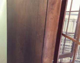 Antique Federal style corner cabinet Wonderful condition solid wood cabinet 41 wide,22 deep and 83 inches tall. No shipping