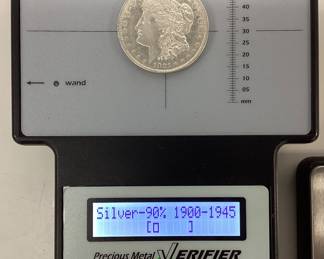  1921-D Morgan silver dollar U.S. 90.0 silver coin Denver mint