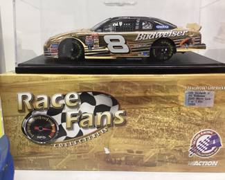 2) DALE EARNHARDT JR DIECAST CARS #31 Wrangler and #8 Budweiser both are first editions in the series