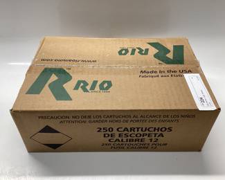 250 rds Rio 12ga. Ammo 2.75 inch 1200fps. No shipping