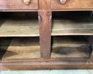 Antique Step back, cupboard, cabinet, hutch Solid wood construction. Perfect compliment to any primitive, rustic, or farm house decor. 48Lx19W74H. No shipping