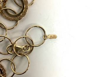 ATASAY DESIGNER 14K GOLD NECKLACE AK 14k TURKEY STAMPED 13.25 GRAMS 20inches in length