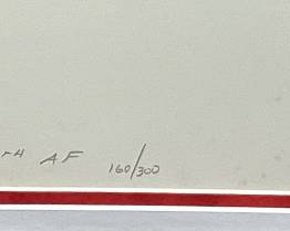 (2) SIGNED DAN WITKOFF PRINTS, B-29 â€˜THUMPERâ€™ FROM THE 20th AF- #160/300 & P-51D â€˜SUNSHINE VIIâ€™ FLOWN BY BILL BANKS, 348th FIGHTER GROUP- #86/100 NO SHIPPING PICKUP ONLY