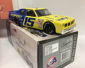 DALE EARNHARDT #15 WRANGLER AND DARRELL WALTRIP #11 BUDWEISER BOTH ARE FIRST EDITION OF THE SERIES