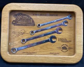 1994 MAC TOOLS DON PRUDHOMME â€˜SNAKEâ€™ FINAL STRIKEâ€™ 4-PIECE WRENCH SET, LIMITED EDITION
