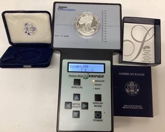 2006 U.S. Silver Eagle dollar 99.9 silver coin