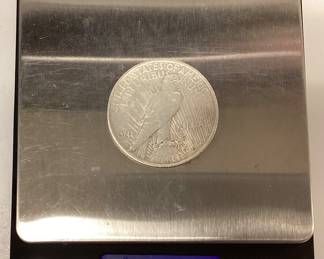 1925-P U.S. Peace dollar U.S. 90.0 silver coin Philadelphia mint