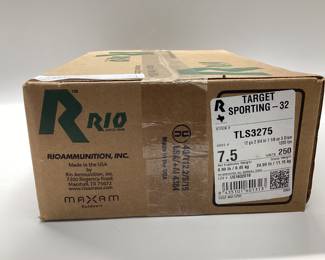 250 rds Rio 12ga. Ammo 2.75 inch 1200fps. No shipping