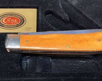 CASE XX NRA OUTDOORS TRAPPER KNIFE IN THE BOX