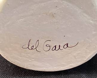  (3)VTG. MOTHER & CHILD SCULPTURES, DEL GAIA, ARTIST SIGNED 1971 #325