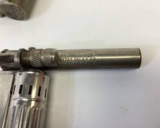 EARLY 1900s NOVITAS POCKET LIGHTER, MINI FOX LIGHTER AND CATALYST ATOMIC LIGHTER SELF STARTING