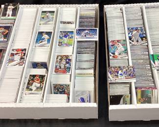 ASSORTED BASEBALL TRADING CARDS, TOPPS, CHROME, NOAH SYNDERGAARD, WALKER BUEHLER,ALBERT PUJOLS, KEVIN GAUSMAN, JUSTIN TURNER, FREDDIE FREEMAN NO SHIPPING PICKUP ONLY