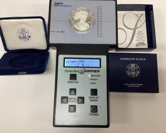  U.S. Silver Eagle dollar 99.9 silver coin