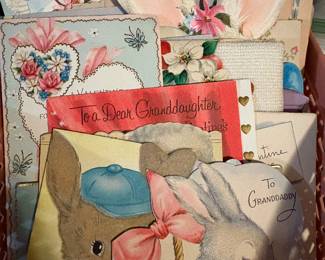 Tons of Vintage greeting cards