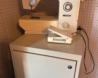 Vintage Necchi sewing machine