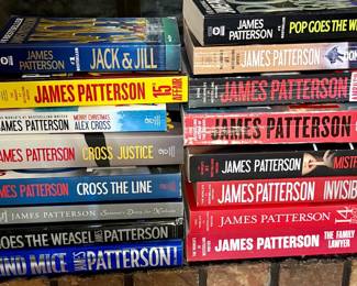 James Patterson paperbacks