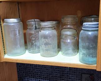 Vintage jars