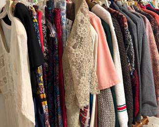 Vintage and retro misses clothes 