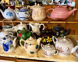 Teapot collection 