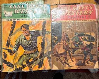 Zane Grey western books
