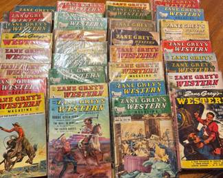 Zane Grey Western magazines