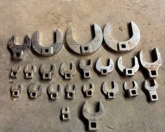 Crow foot wrenches