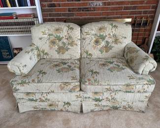 Kroehler upholstered loveseat 