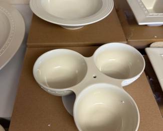 Nora Fleming stoneware - round bowl signed......