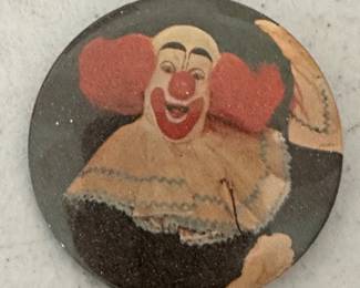 Bozo the Clown pinback