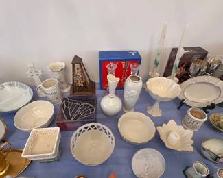 Belleek and Lenox treasures