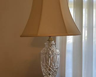 Crystal table lamp