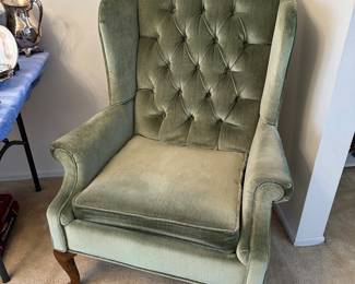 Upholstered armchair