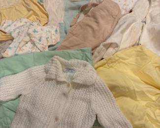 Vintage baby clothes 