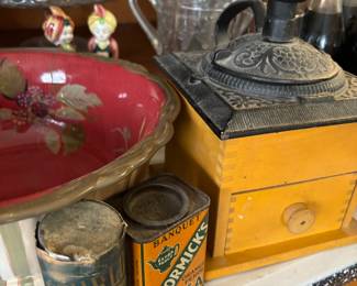 Old coffee grinder