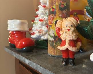 Vintage Christmas ceramics 