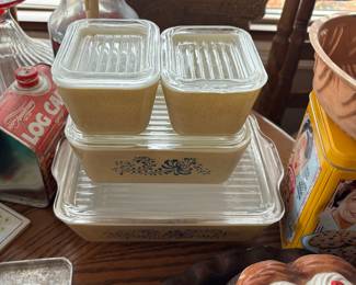 Vintage storage dishes