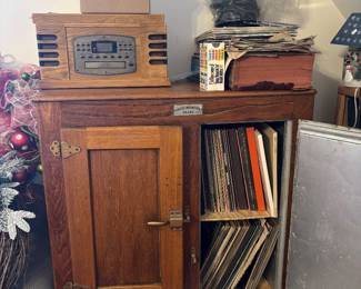 Antique icebox