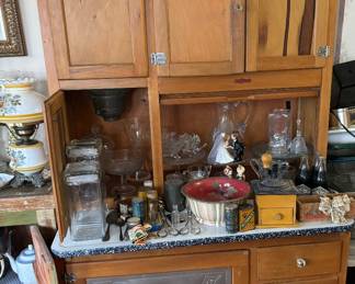 Antique kitchen cabinet 