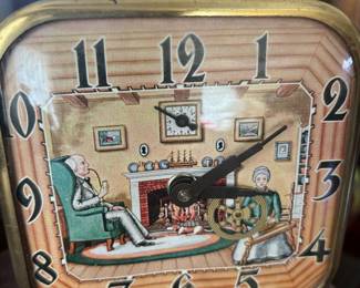 Antique novelty clock