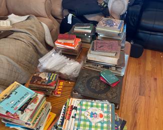 Large vintage/antique book collection 
