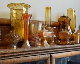 Amber glassware