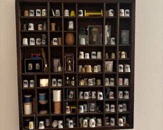 Huge thimble collection